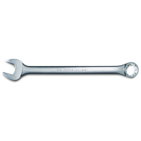 Satin Combination Wrench 2-1/2" - 12 Point