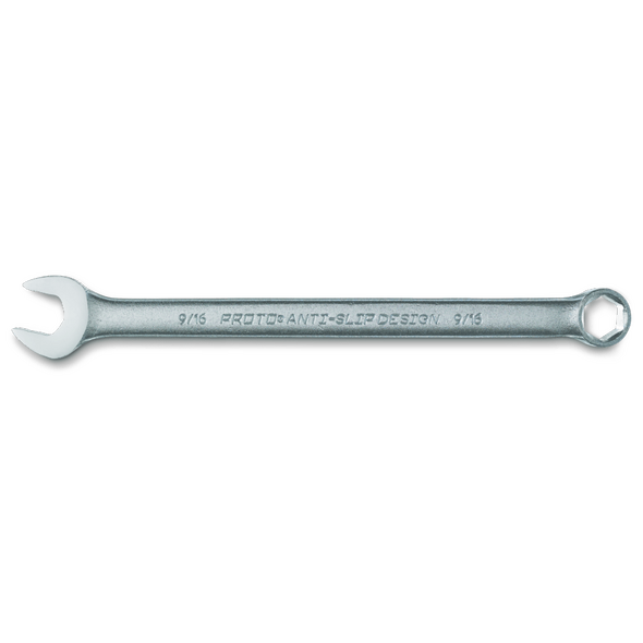 Satin Combination Wrench 9/16" - 6 Point