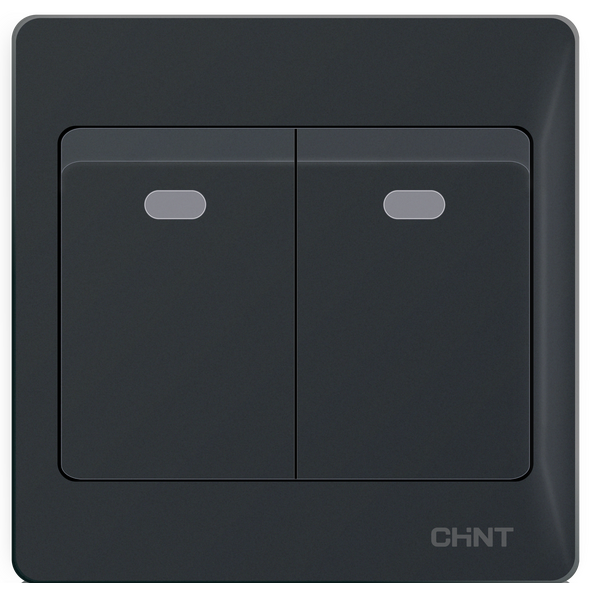 Rival Dual 10A Switch - Black