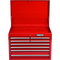 صندوق أدوات يفتح من الأعلى بـ 8 أدراج امامية مقاس 27 بوصة - أحمر