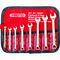8 Piece Short Satin Combination Wrench Set - 6 Point