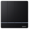 Quadruple 10A Panorama Switch - Black