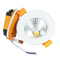 Submersible ceiling light 20 cm 30 watts COB LED cup - yellow color