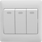 Rival Switch 10A Tri-Dimensional - White